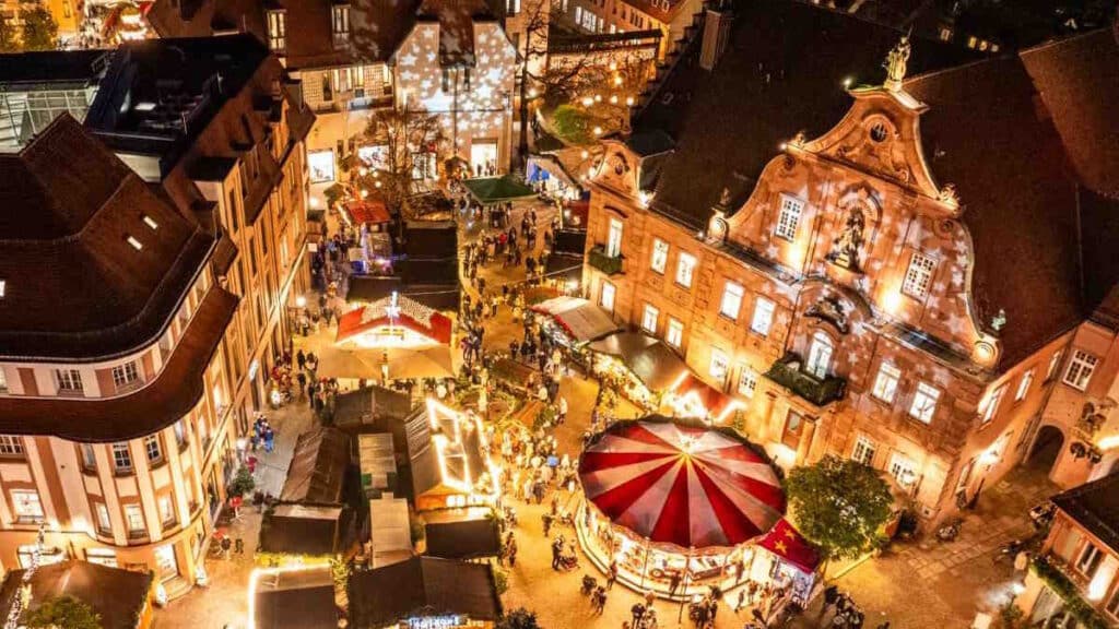 Ettlinger Sternlesmarkt - Mercado de Natal em Ettlingen, Alemanha