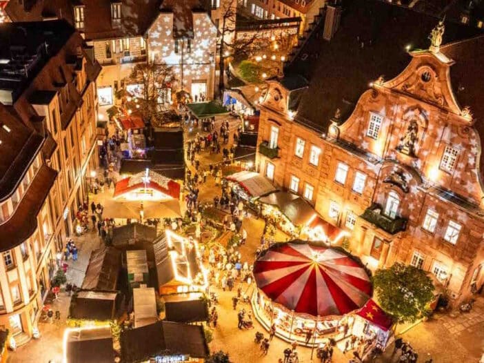 Ettlinger Sternlesmarkt - Mercado de Natal em Ettlingen, Alemanha