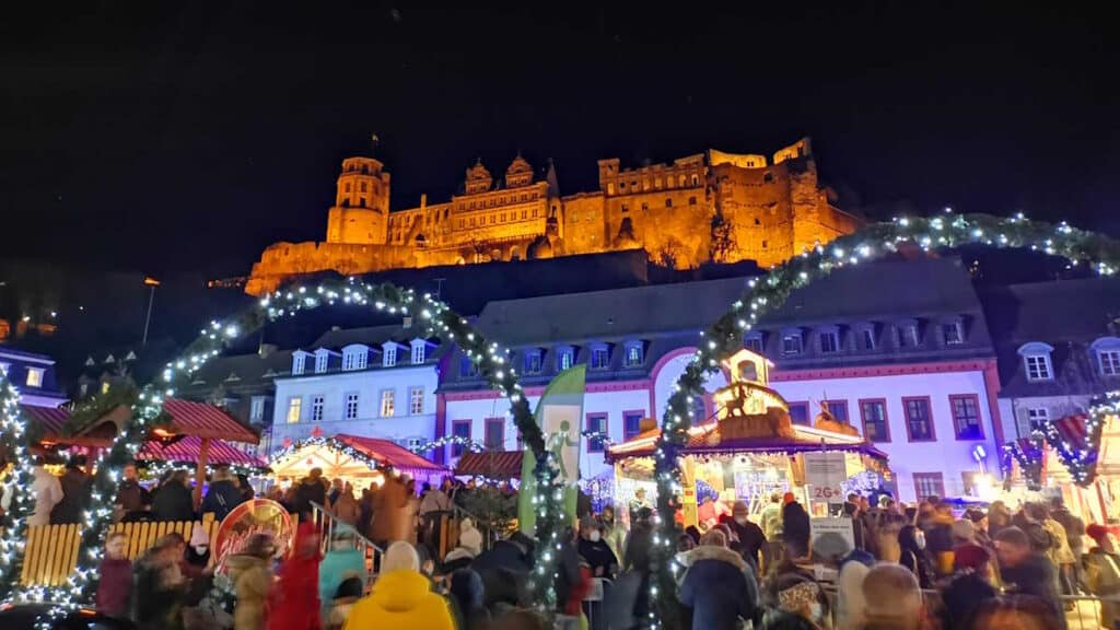 Mercado de Natal 2024 em Heidelberg na Alemanha - Roteiro e dicas