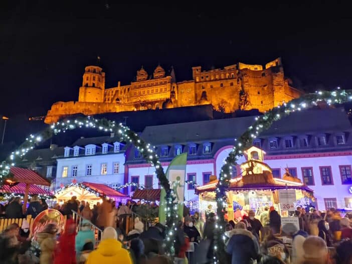 Mercado de Natal 2024 em Heidelberg na Alemanha - Roteiro e dicas