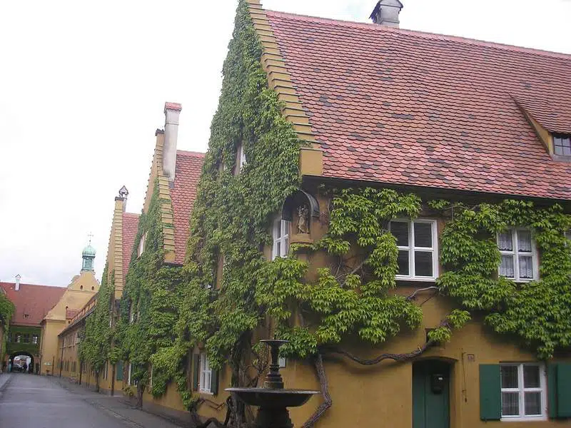 Fuggerei and Fuggerhäuser in Augsburg